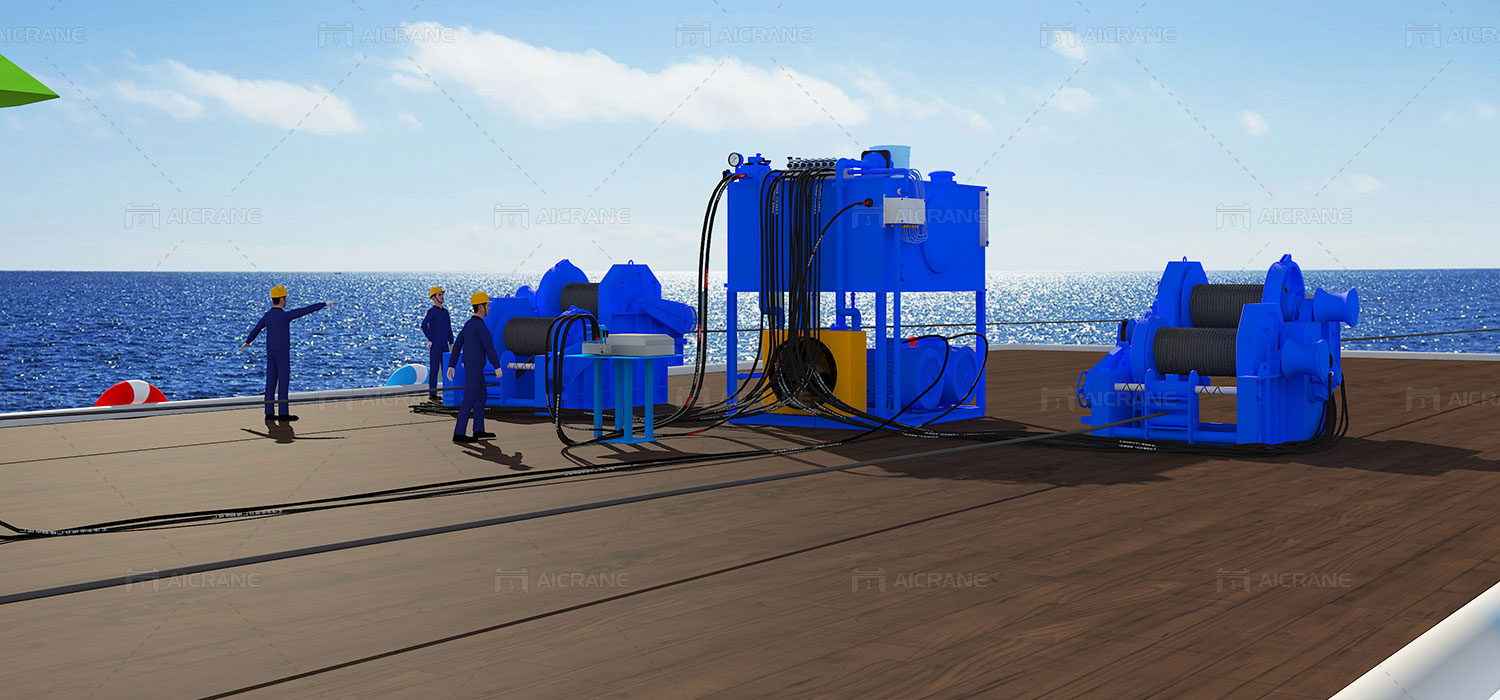 solusi winch untuk aplikasi kelautan di Indonesia