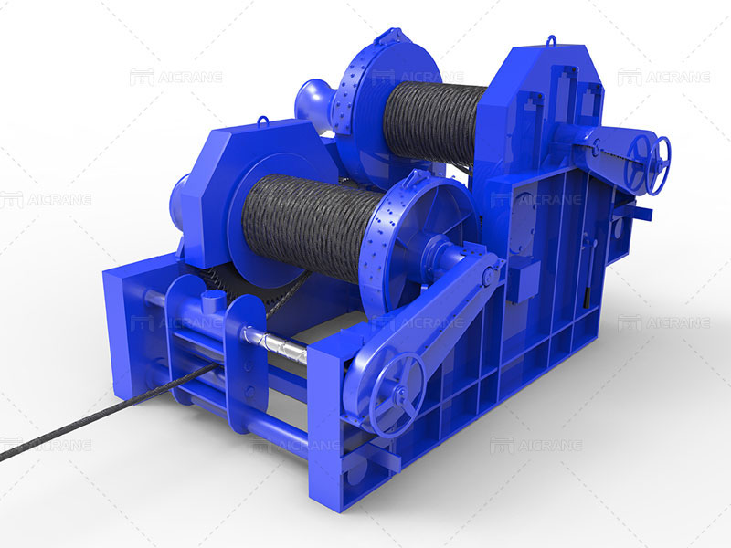 winch laut air terjun