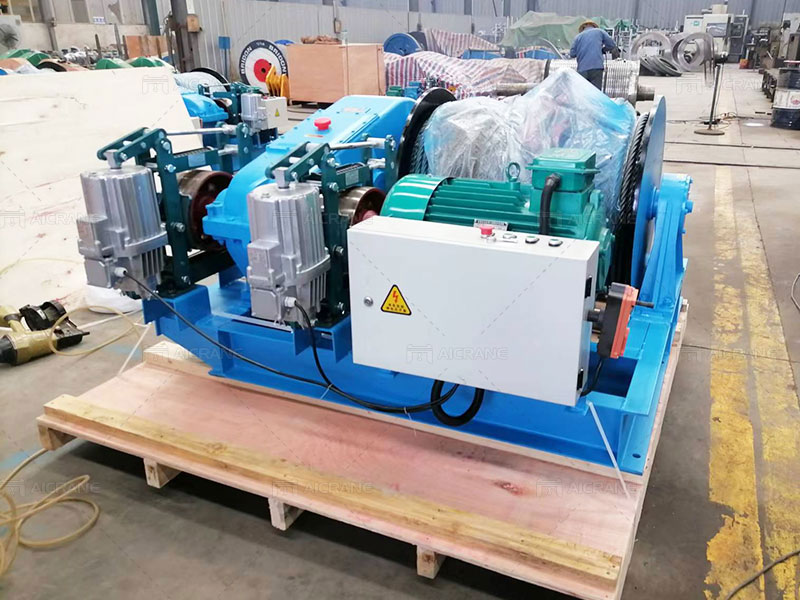 winch listrik 10 ton ke Indonesia