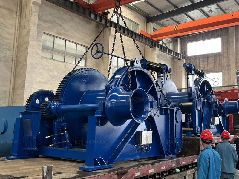 winch jangkar hidrolik 30 ton