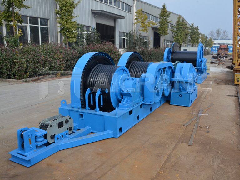 Slipway Winch for Pulling Boats And Marine Vessels Aicrane